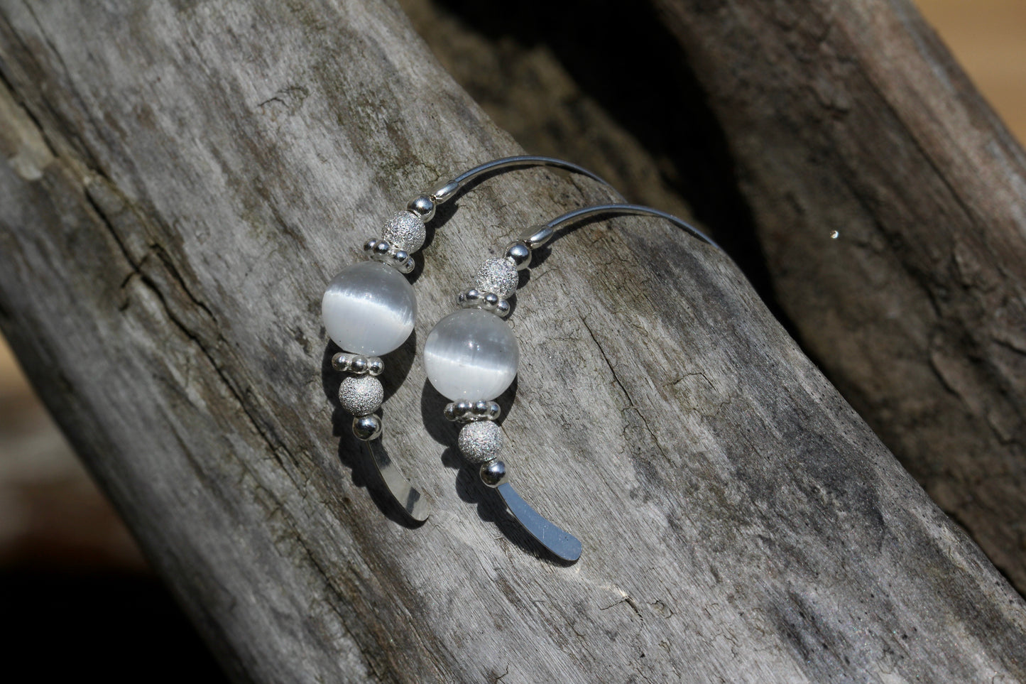 Selenite Hoops