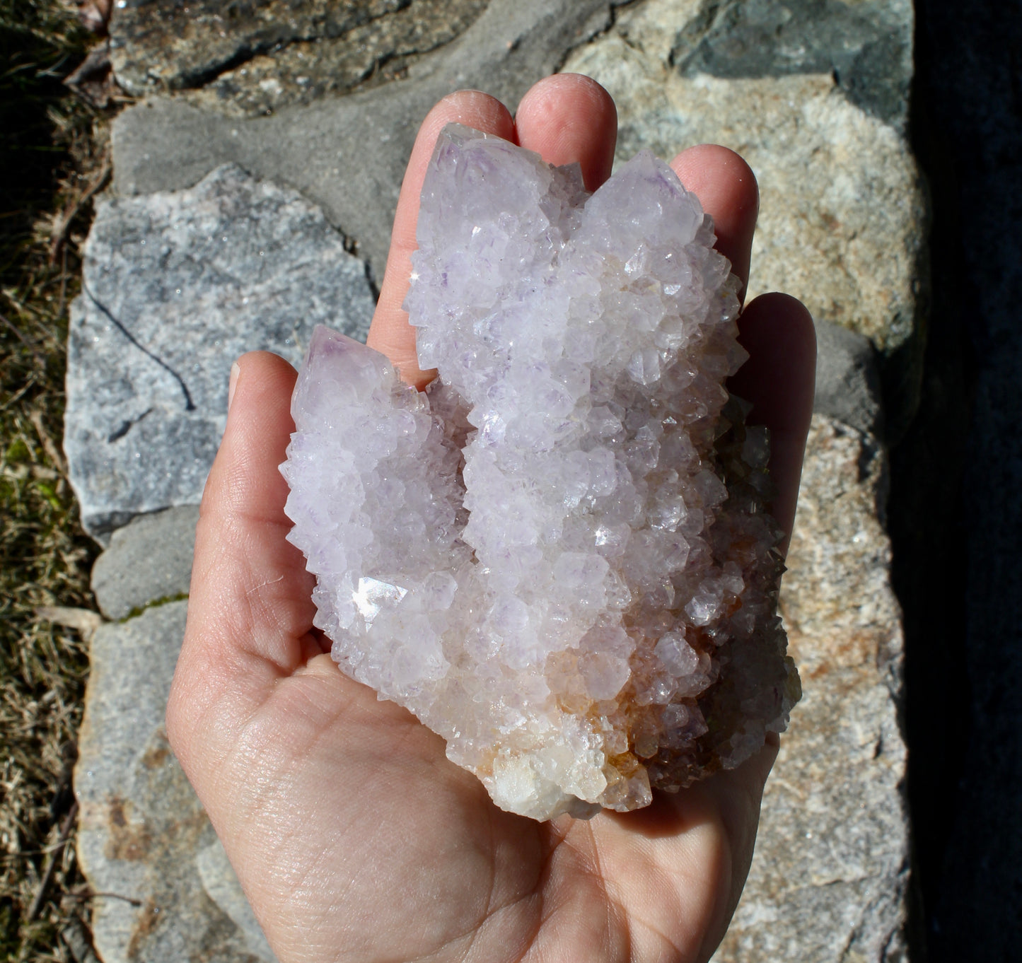 Cactus Amethyst Crystal Cluster