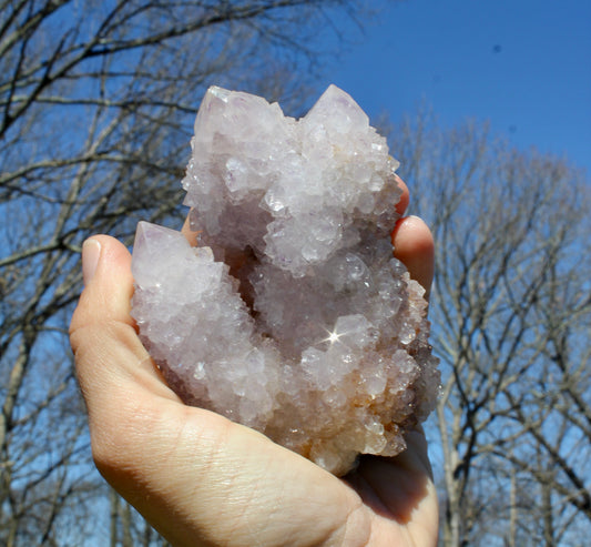 Cactus Amethyst Crystal Cluster