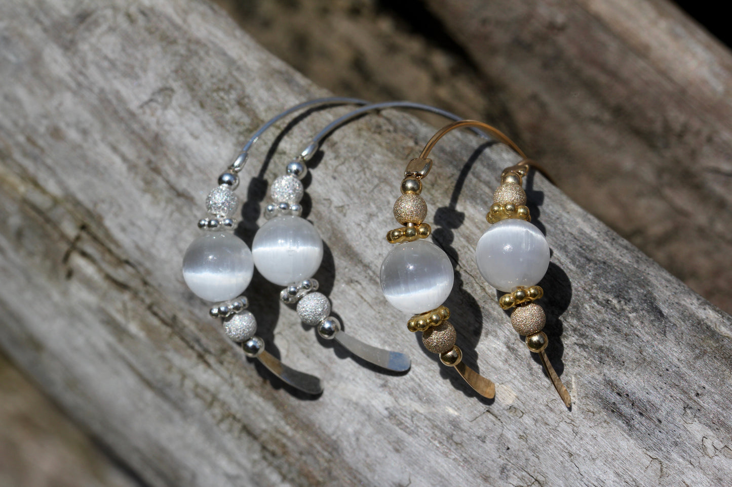 Selenite Hoops