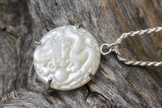 Mother of Dragons Pearl Necklace