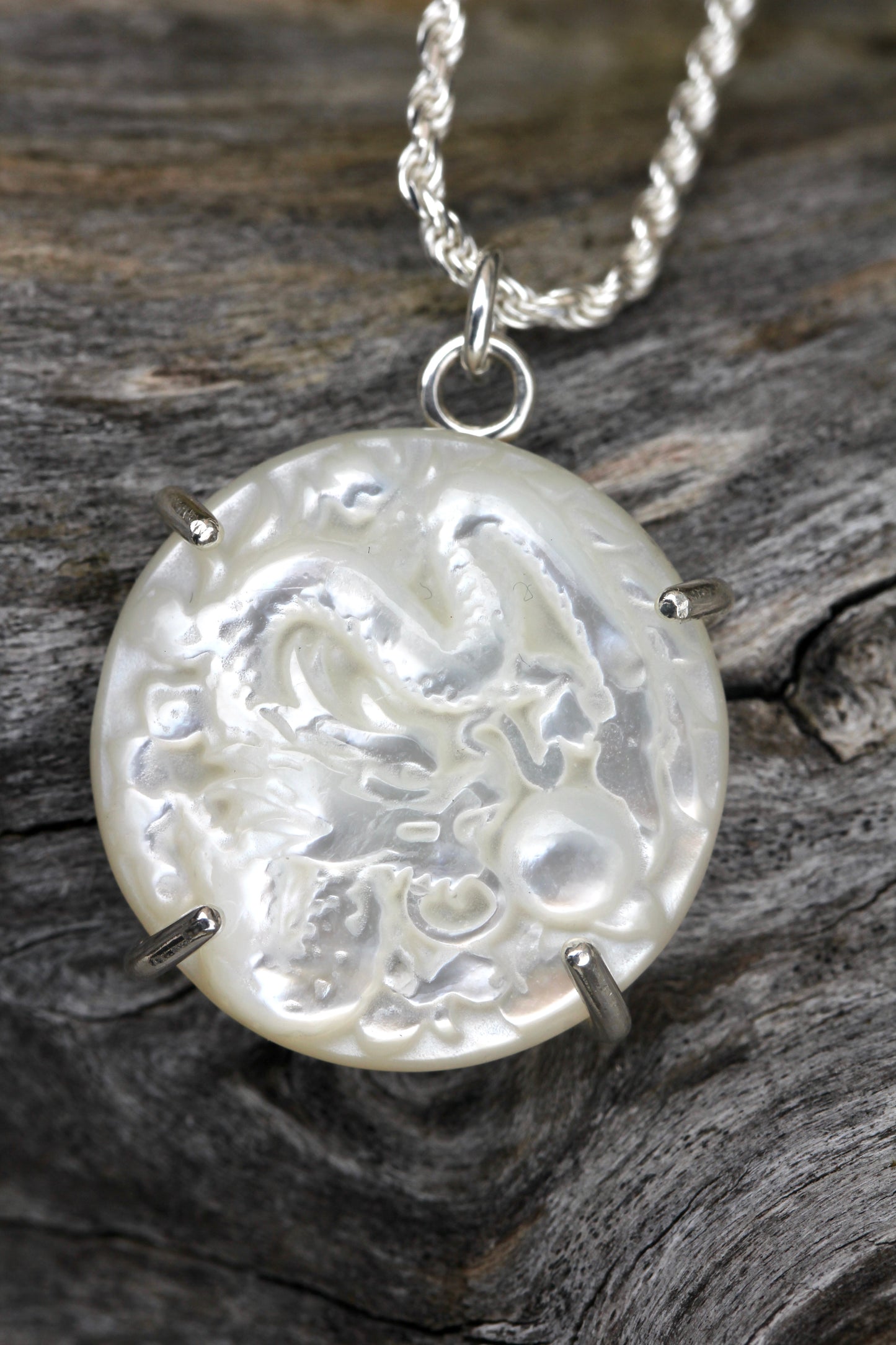 Mother of Dragons Pearl Necklace