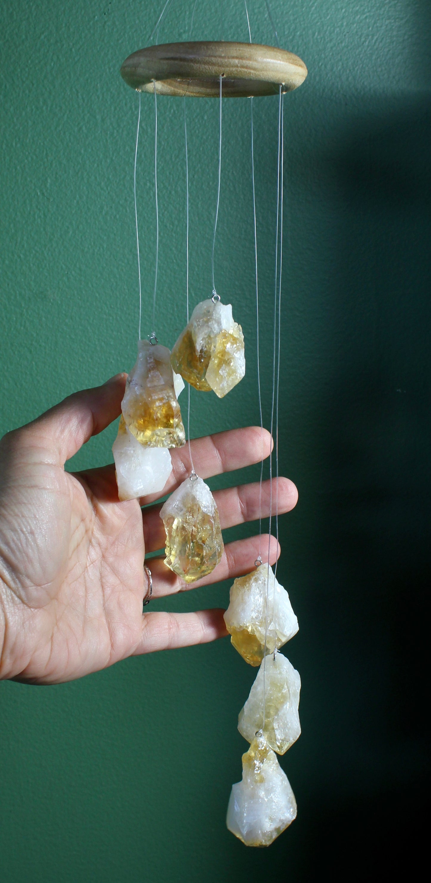 Amethyst Crystal Mobile