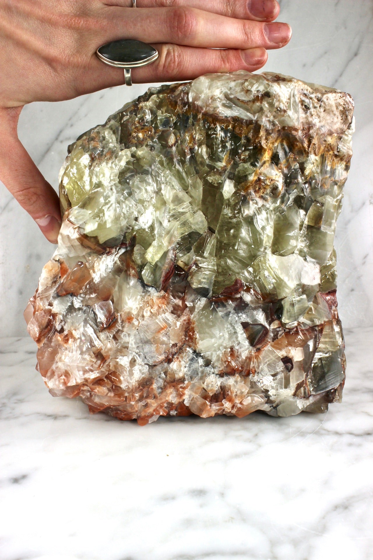Large Multi Colored Calcite Specimen