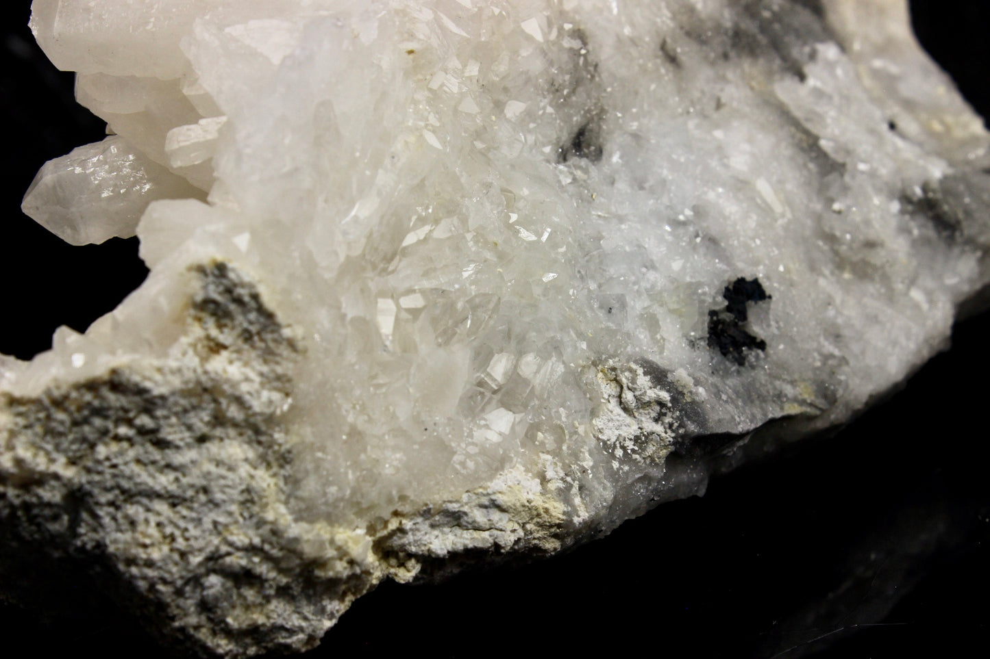 Long Quartz Crystal Cluster