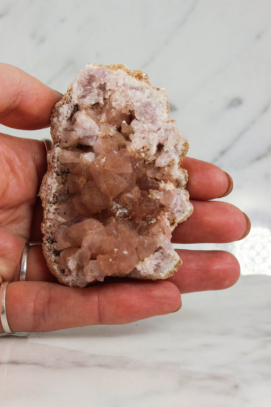 Pink Amethyst Crystal Cluster