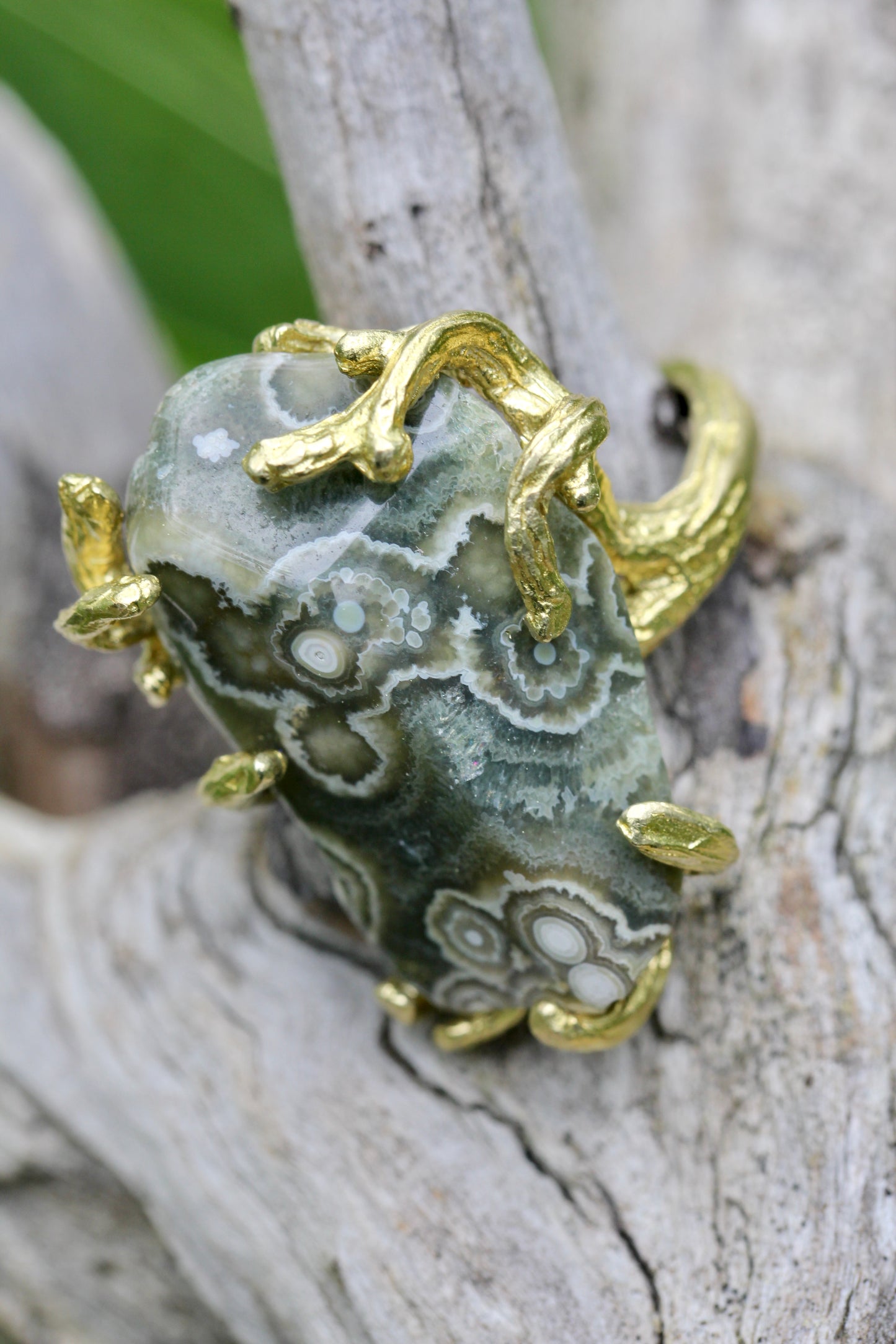 Ocean Jasper Lagoon Ring