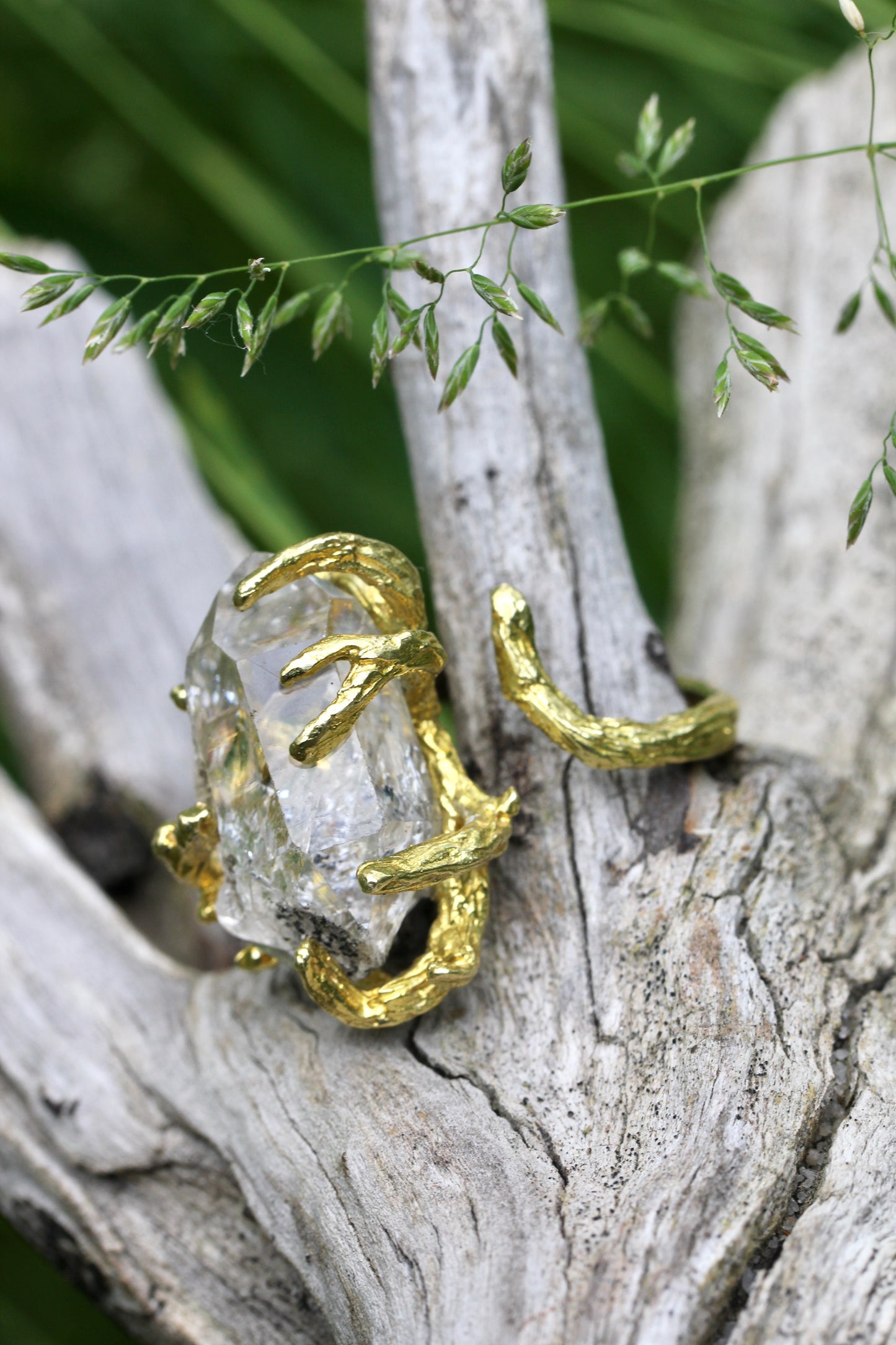 Herkimer Diamond Branch RIng