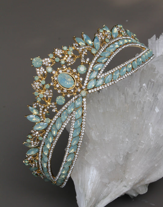 Green Victorian Tiara