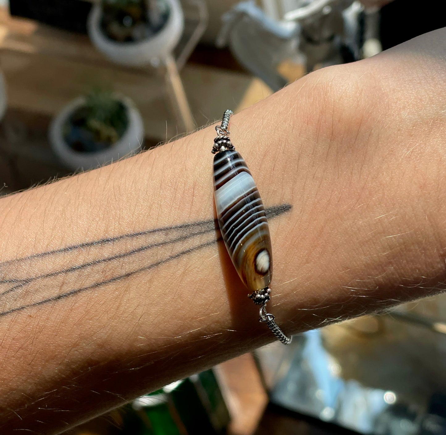 Tibetan Agate Bracelet