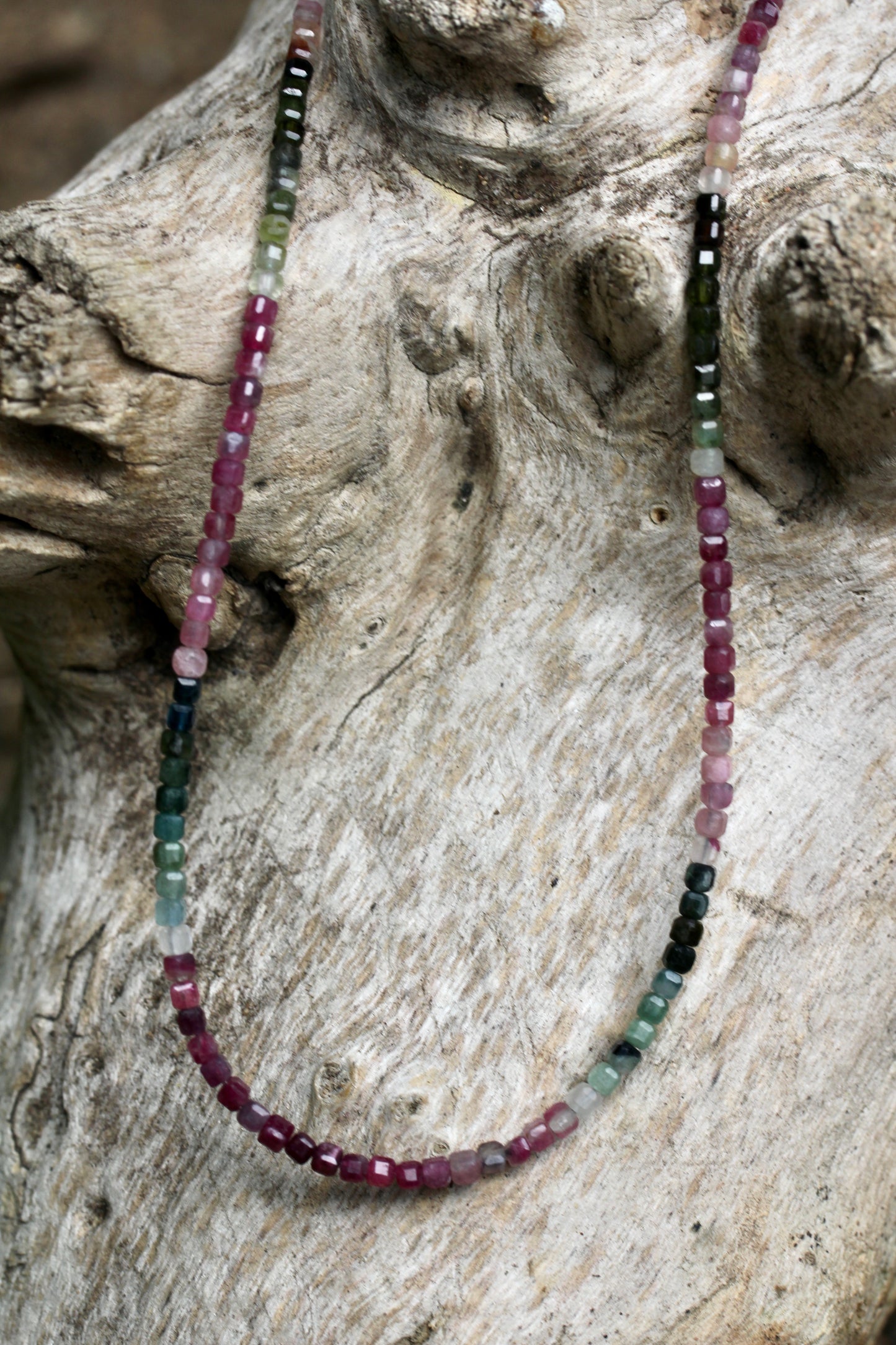Tourmaline Beaded Necklace