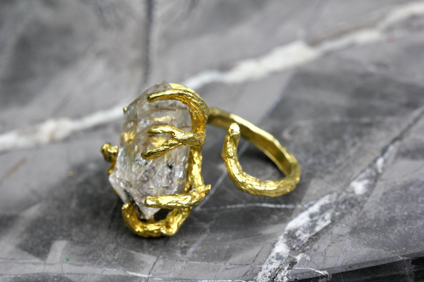 Herkimer Diamond Branch RIng