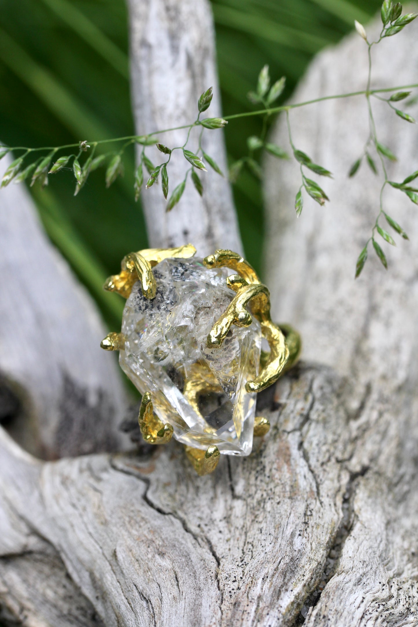 Herkimer Diamond Branch RIng