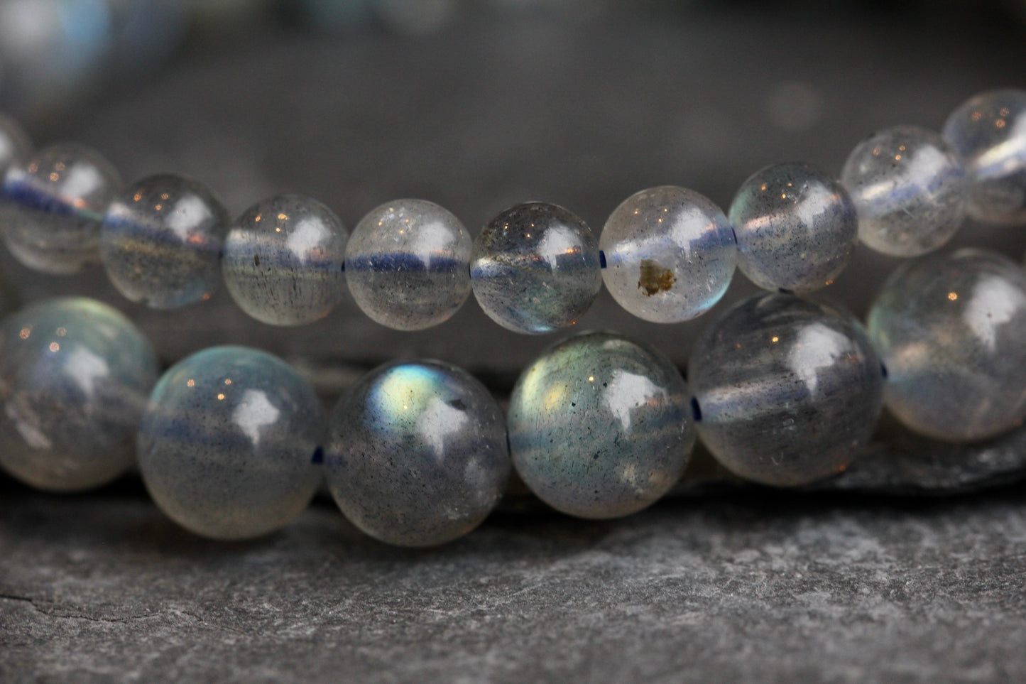 Labradorite Stretch Bracelets