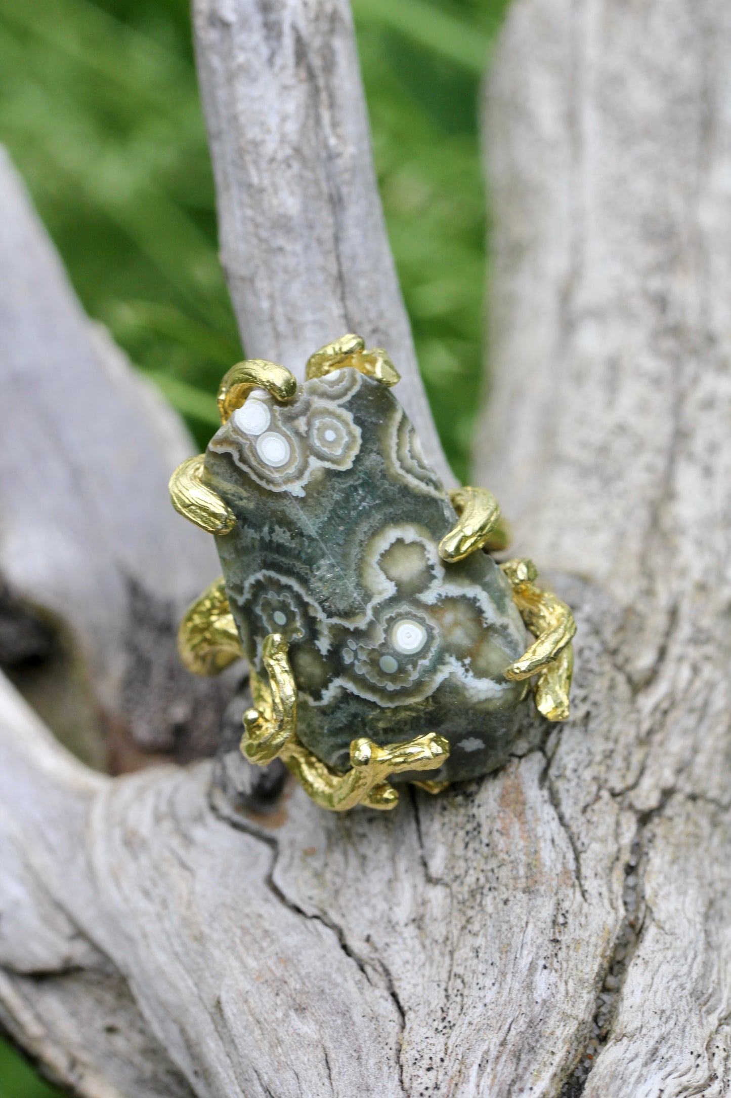 Ocean Jasper Lagoon Ring