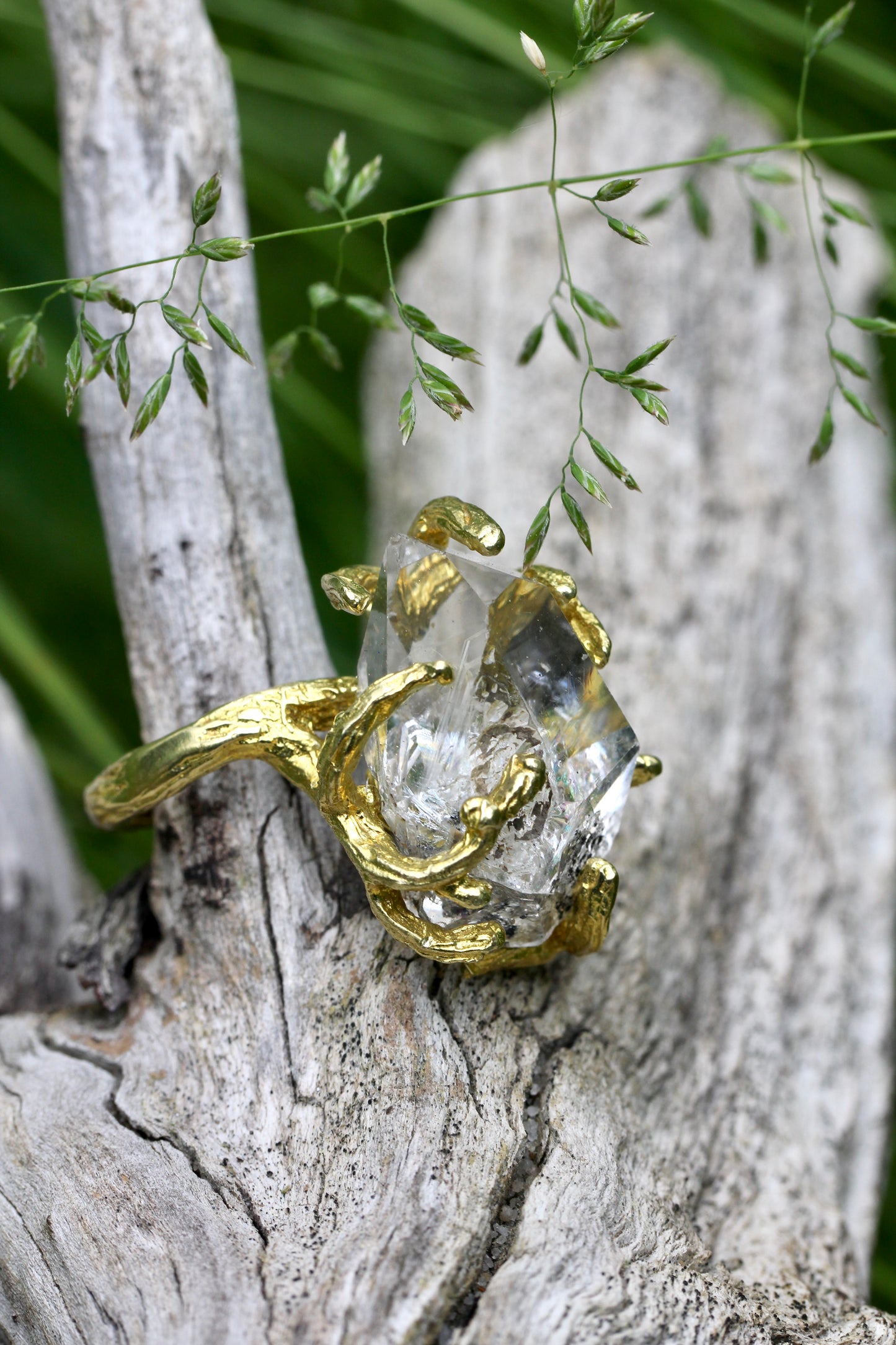 Herkimer Diamond Branch RIng
