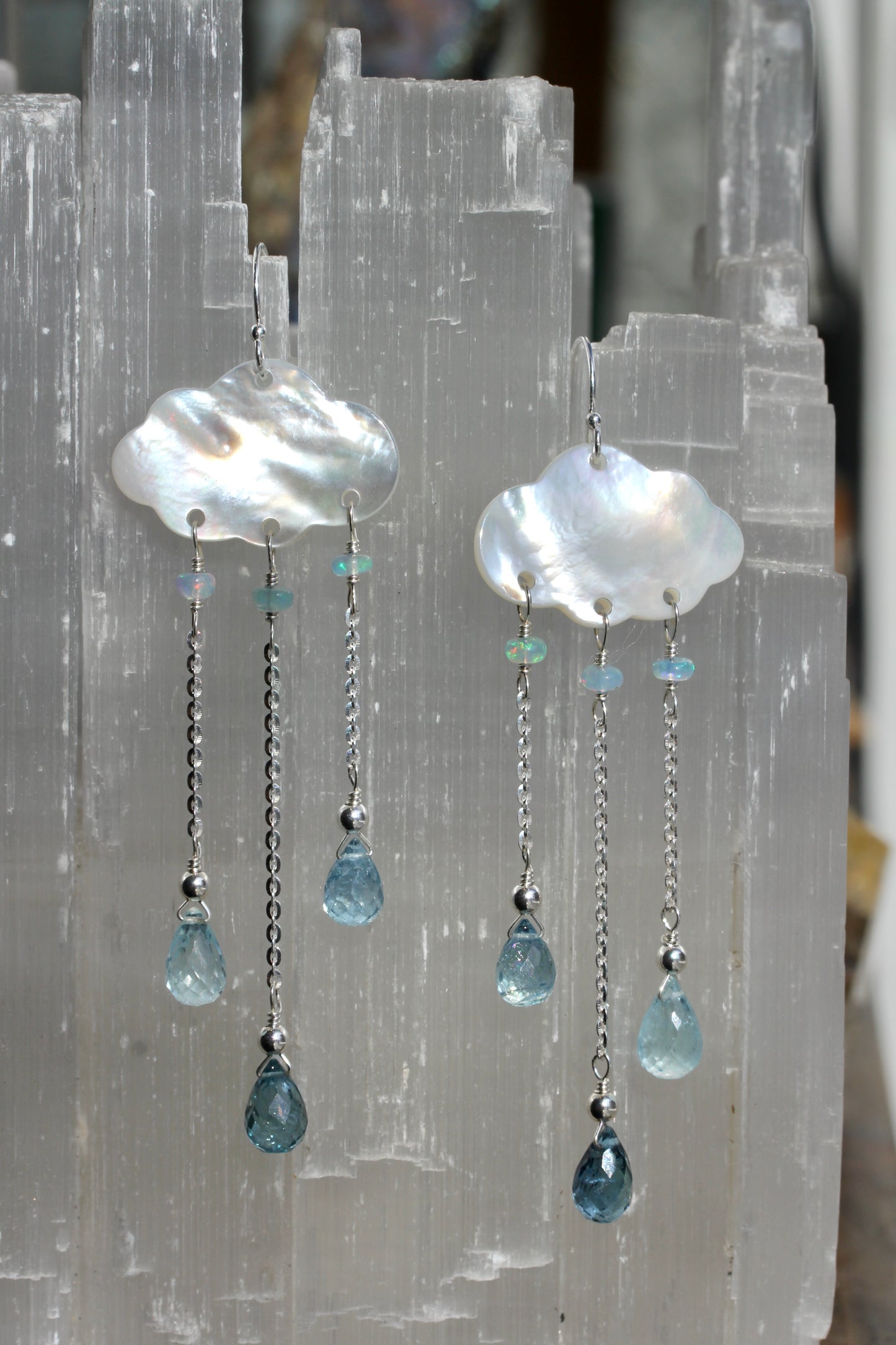 Rain Cloud Earrings