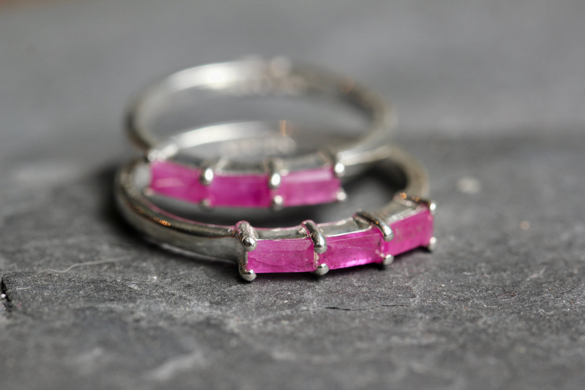 Ruby Baguette Ring