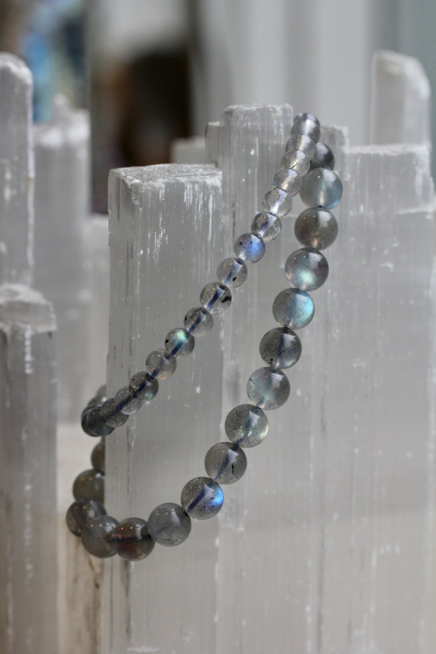 Labradorite Stretch Bracelets