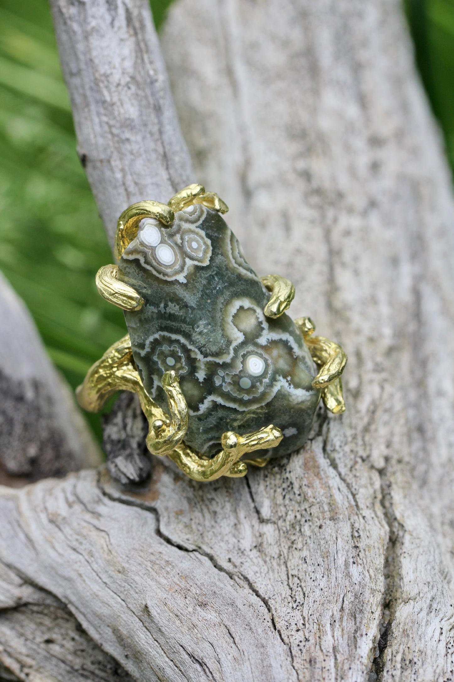 Ocean Jasper Lagoon Ring
