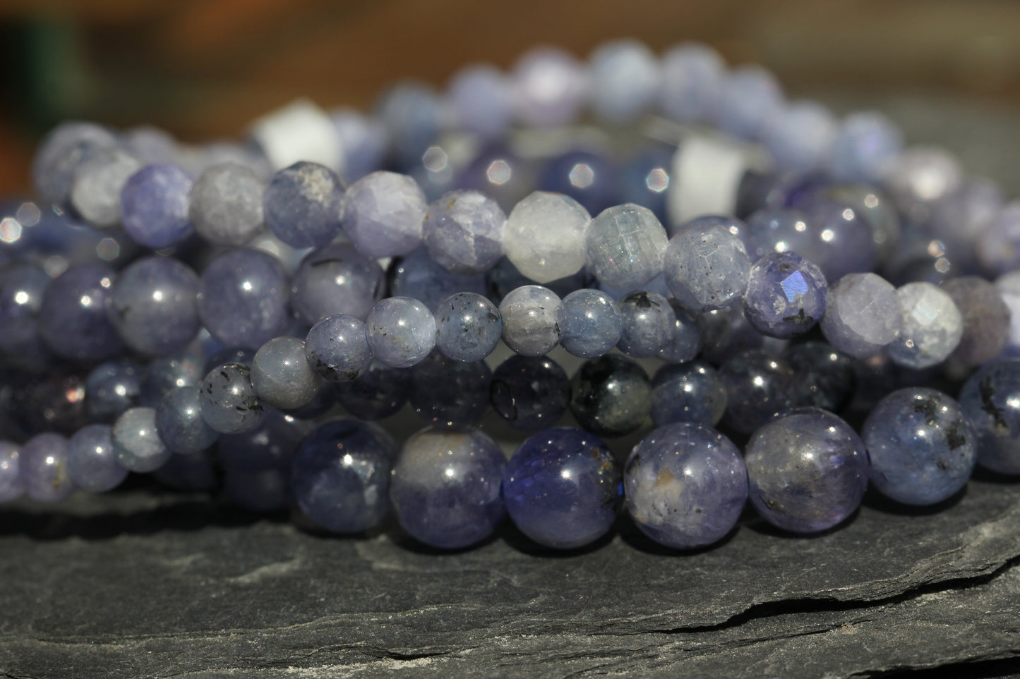 Tanzanite Stretch Bracelets