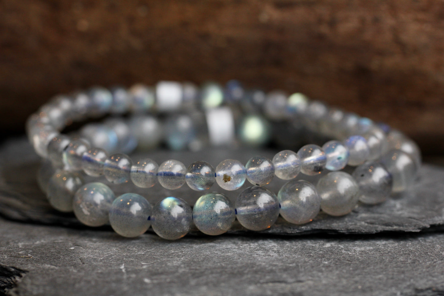Labradorite Stretch Bracelets