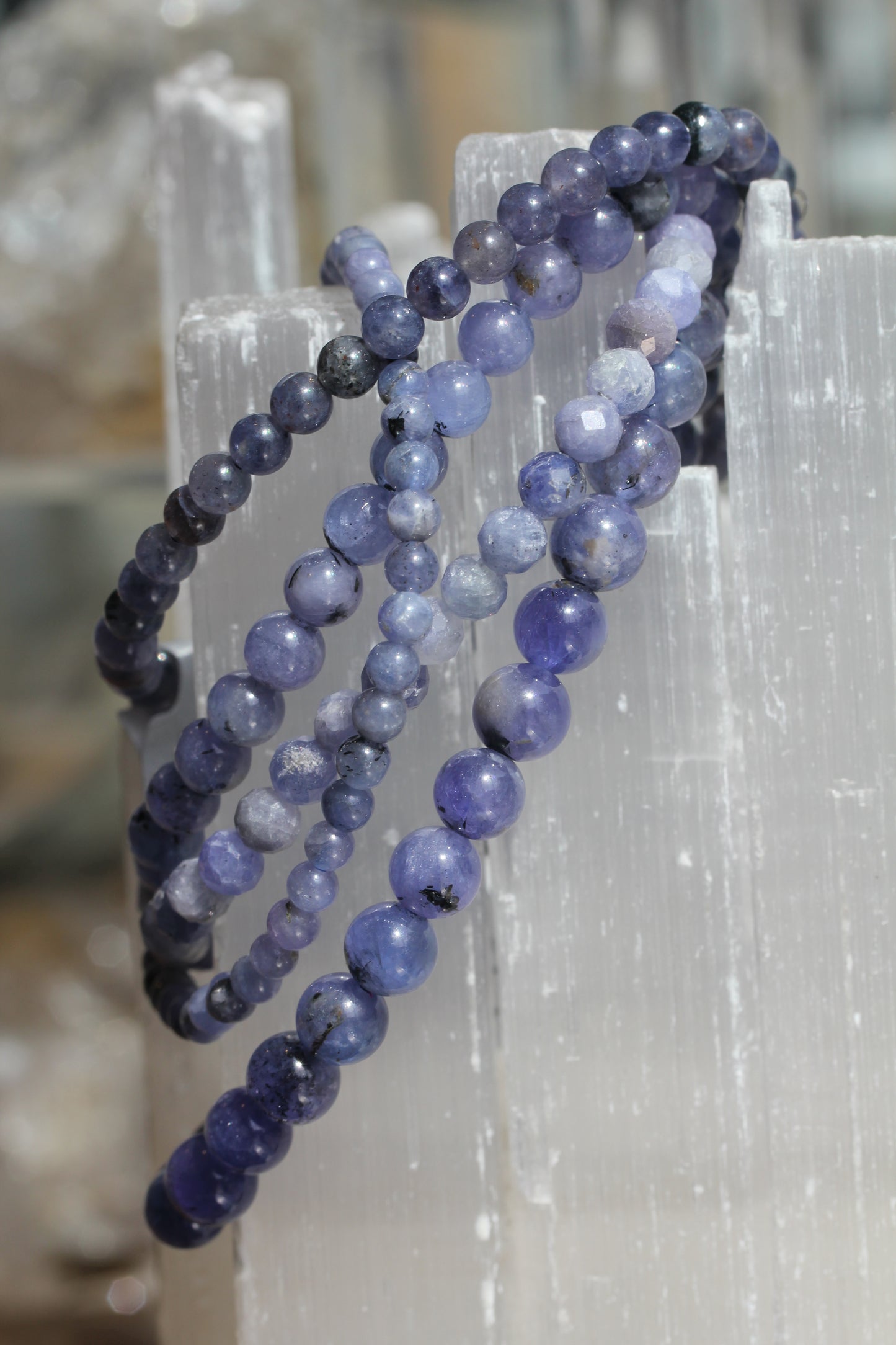 Tanzanite Stretch Bracelets