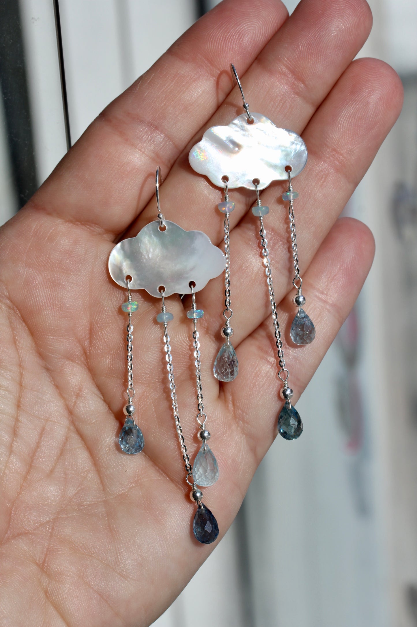 Rain Cloud Earrings