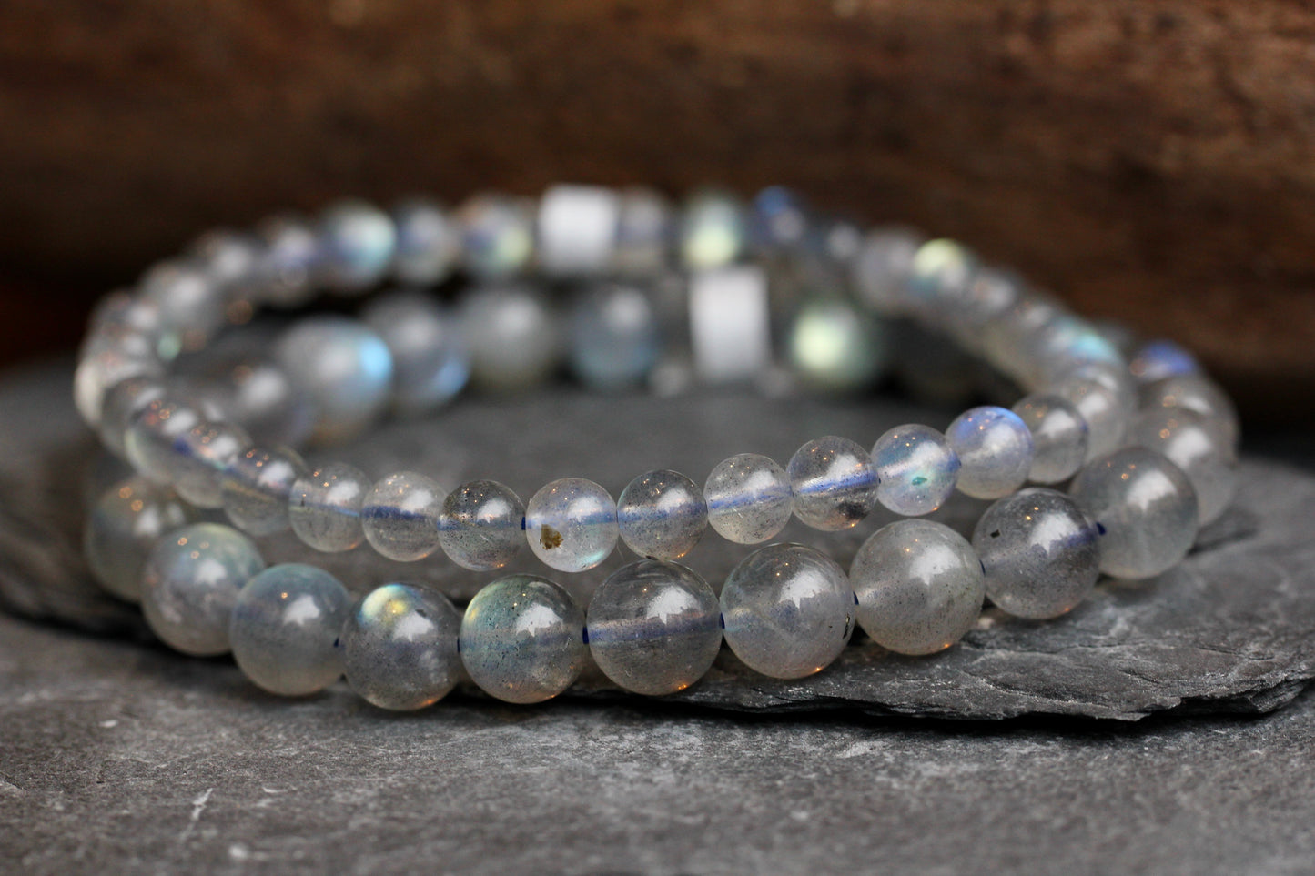 Labradorite Stretch Bracelets