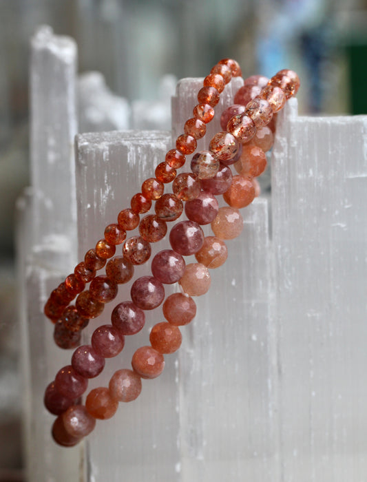 Sunstone Stretch Bracelets