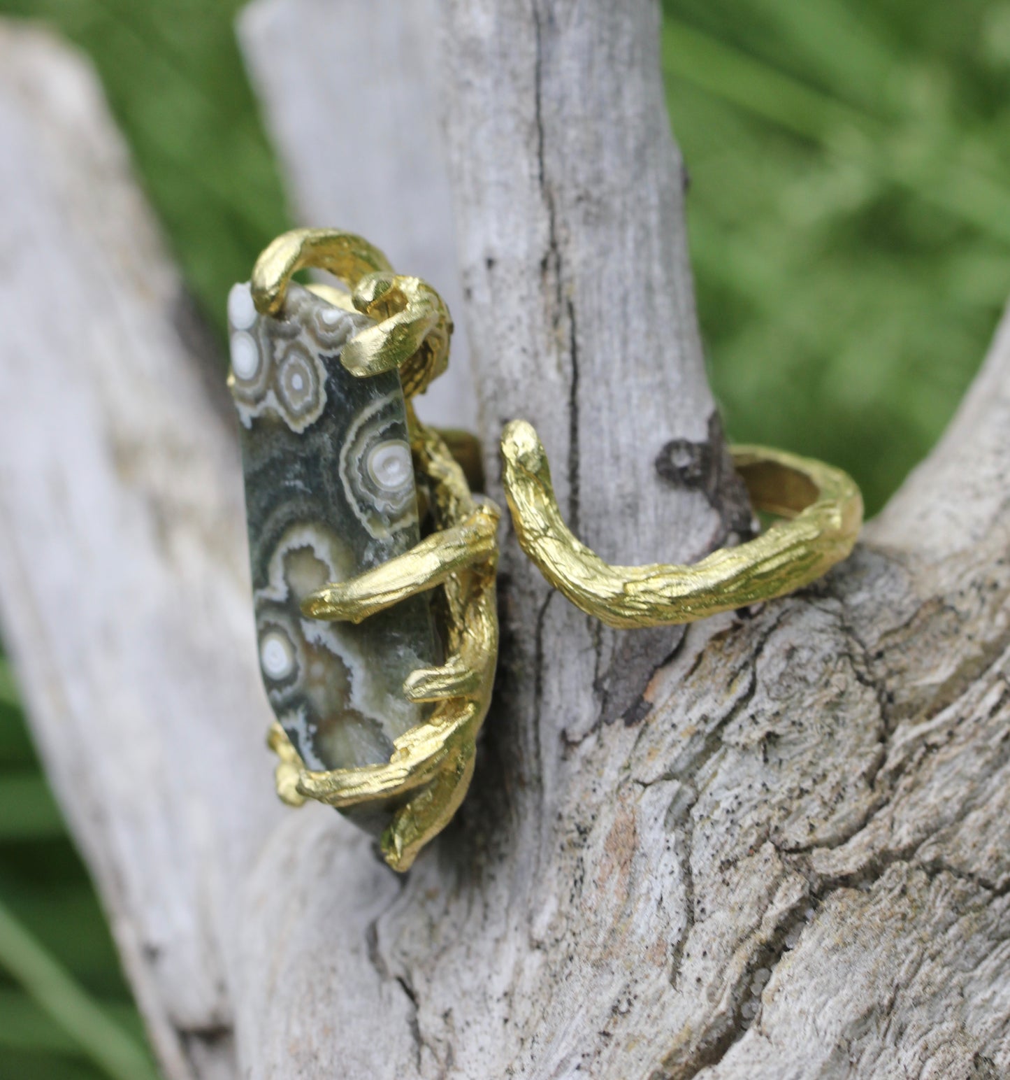 Ocean Jasper Lagoon Ring