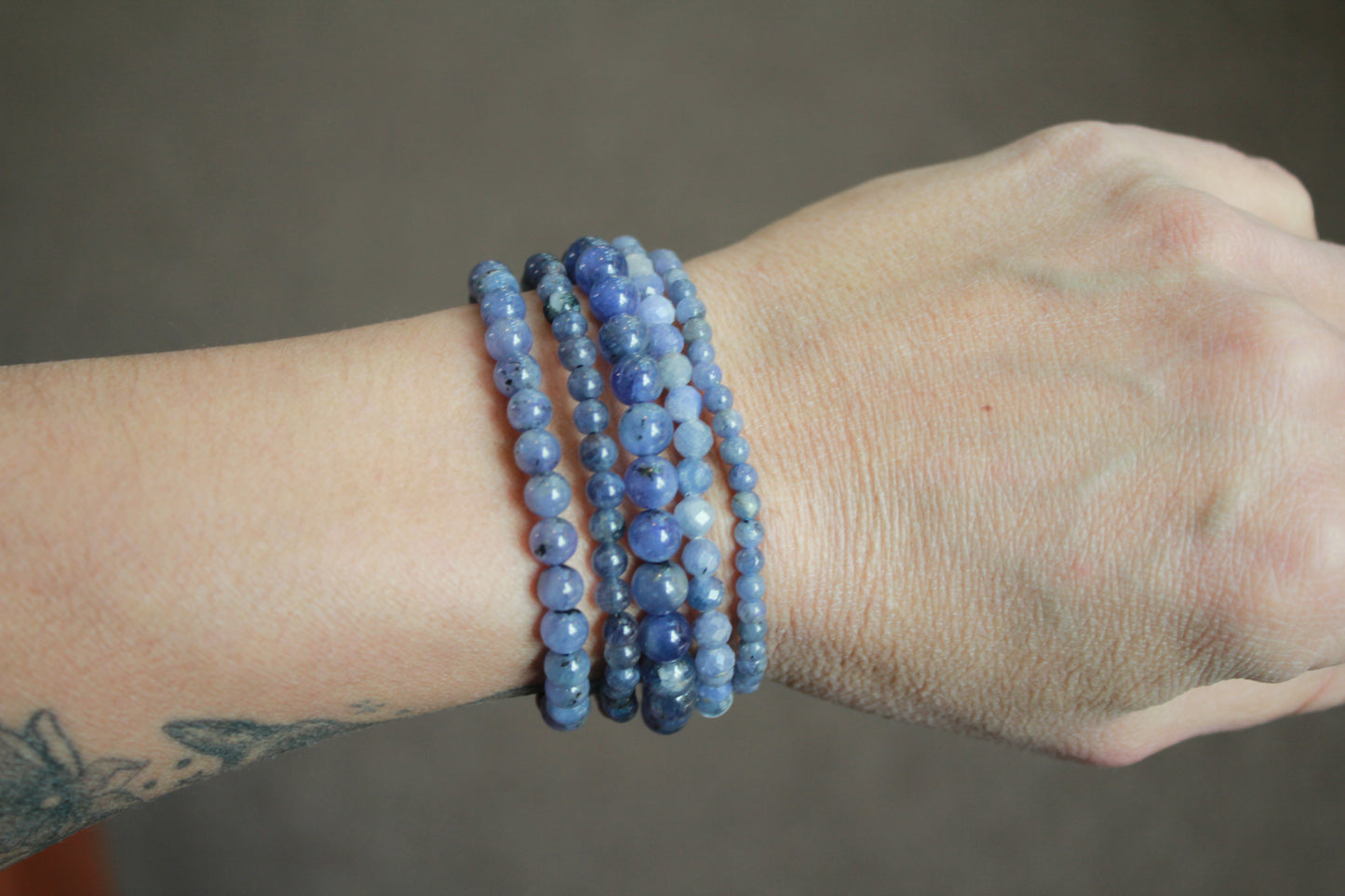 Tanzanite Stretch Bracelets