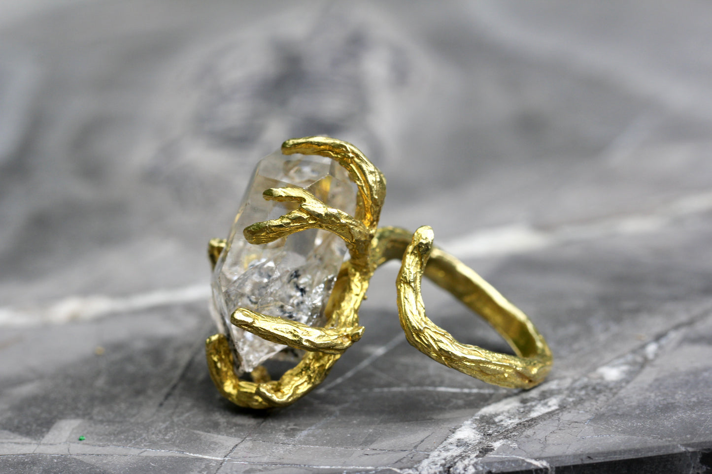 Herkimer Diamond Branch RIng