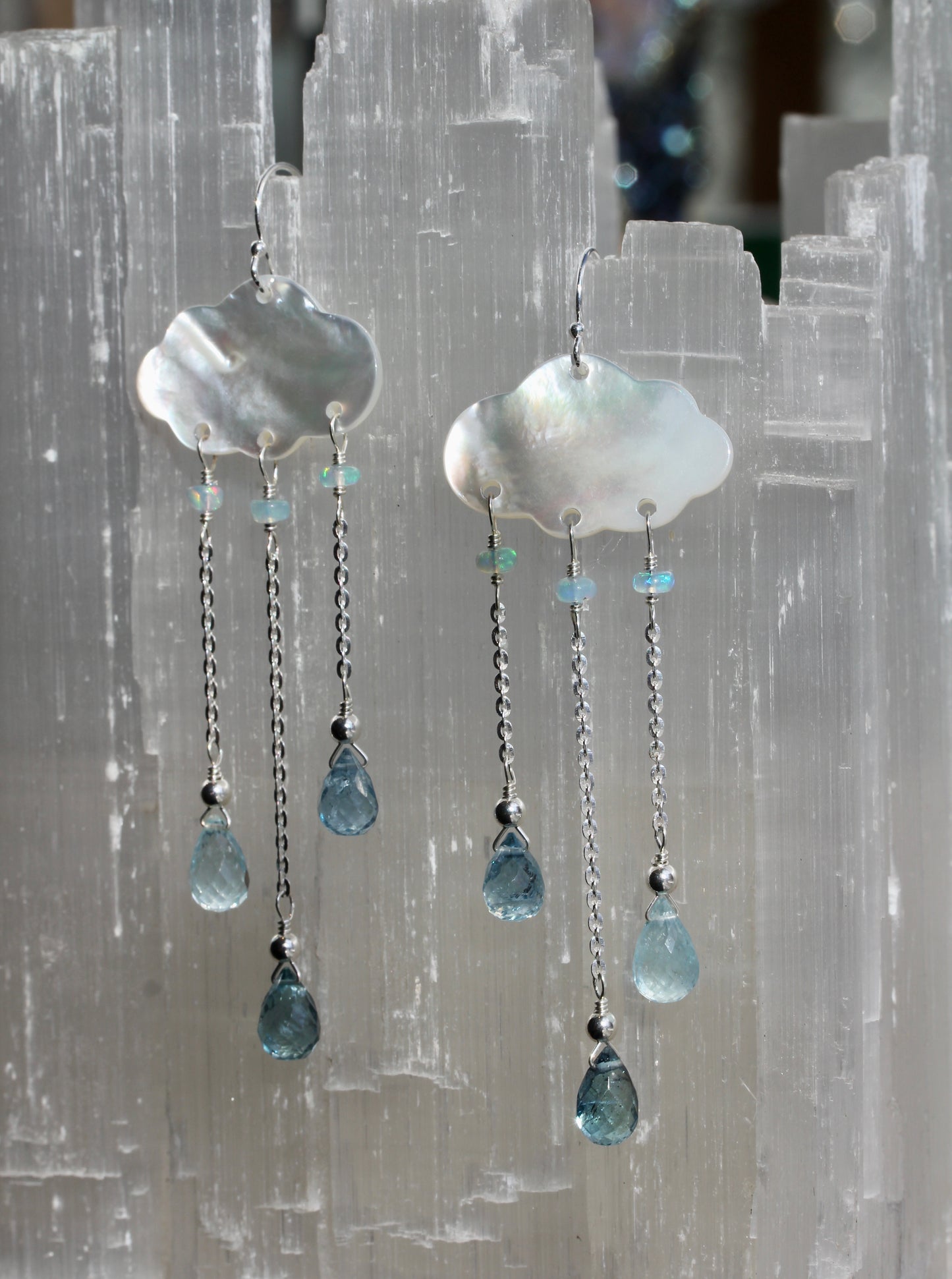 Rain Cloud Earrings