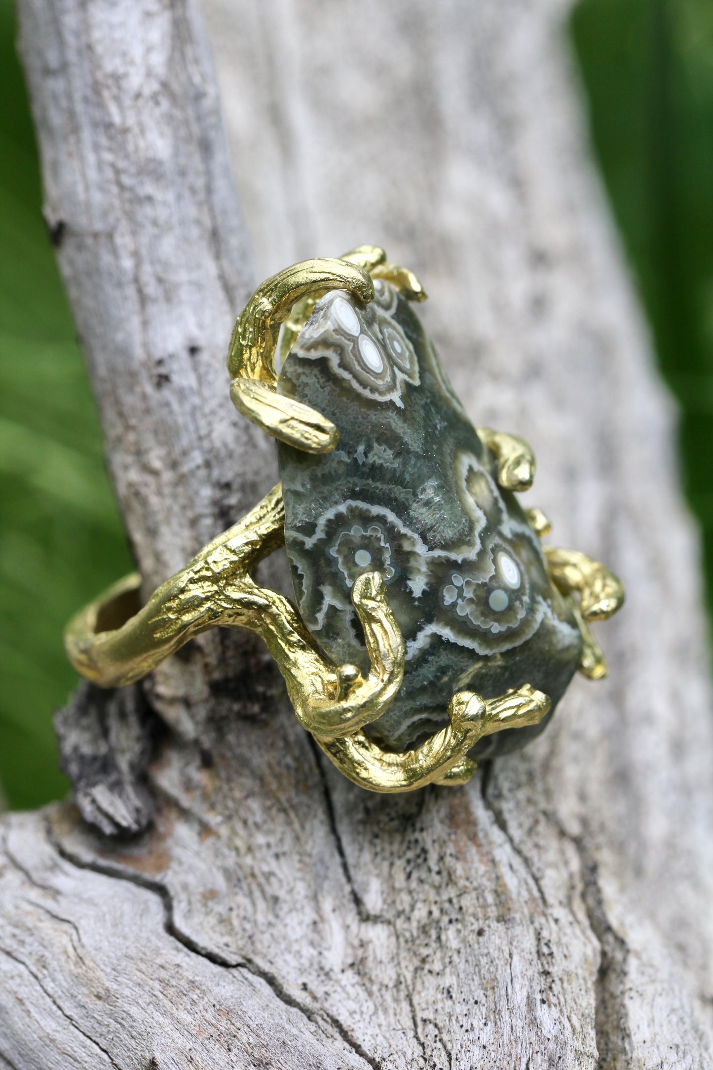 Ocean Jasper Lagoon Ring