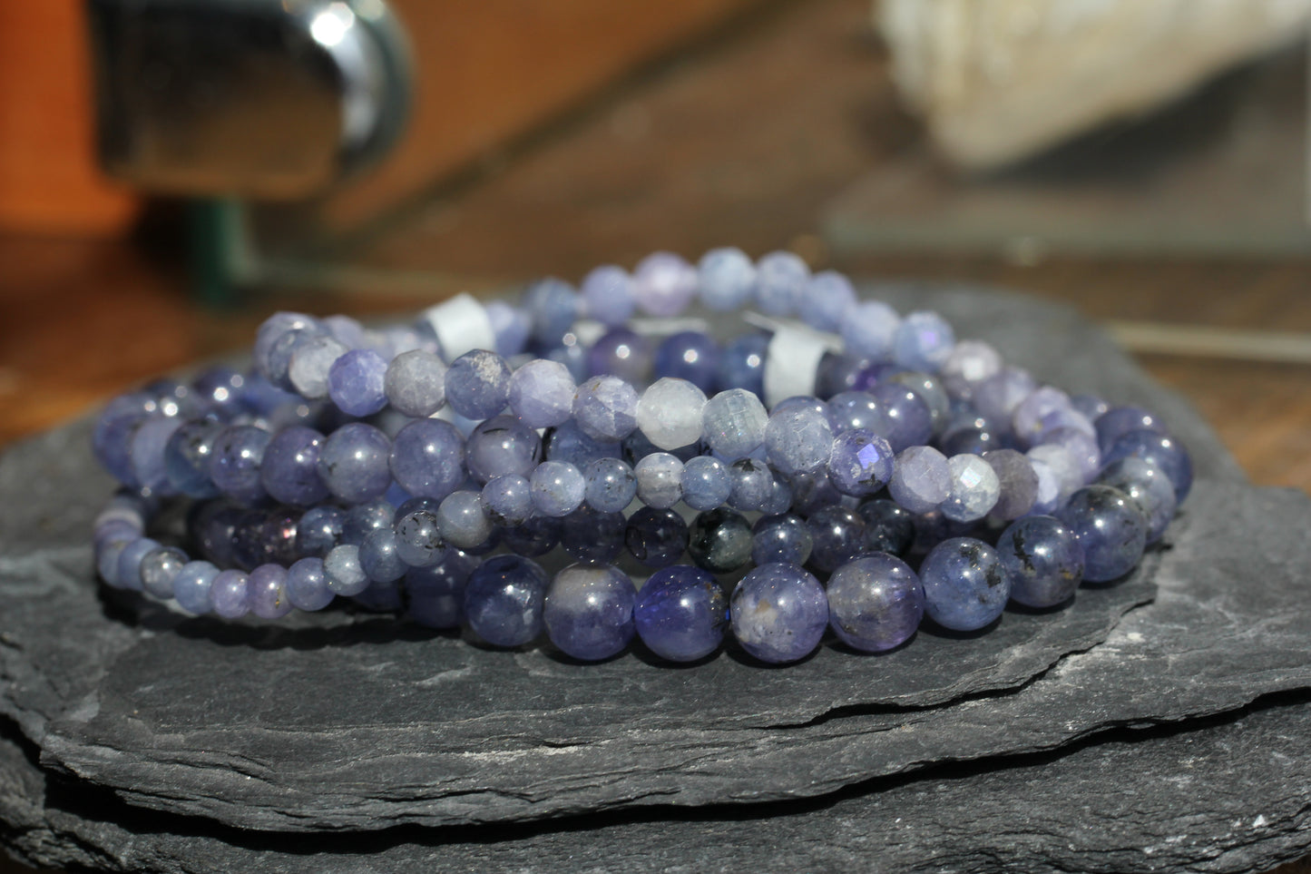Tanzanite Stretch Bracelets