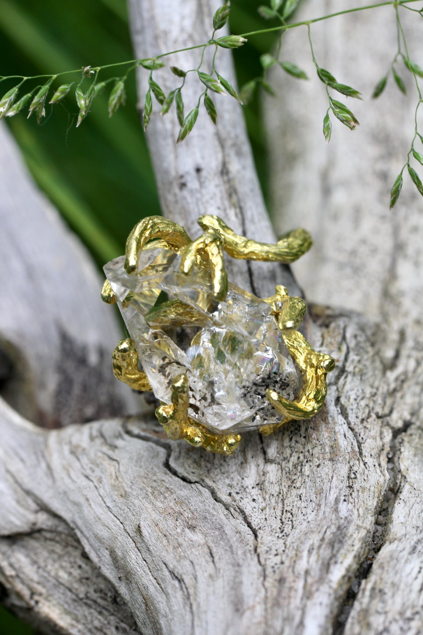 Herkimer Diamond Branch RIng