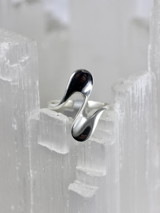 Silver Splash Ring