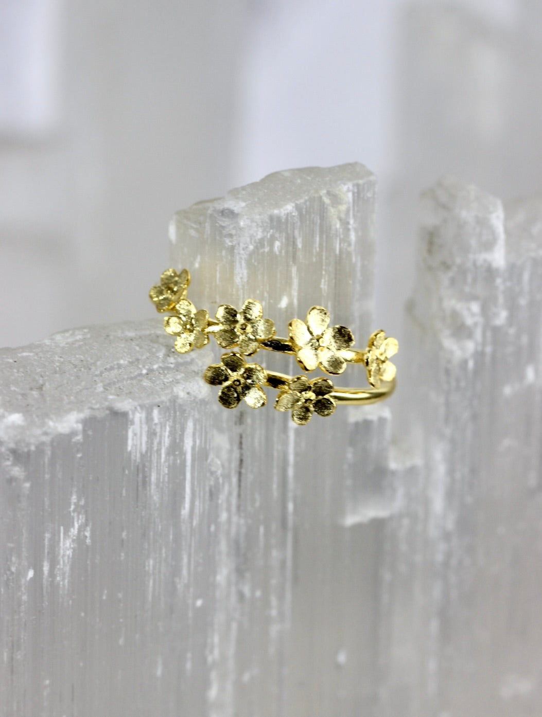 Gold Flower Ring