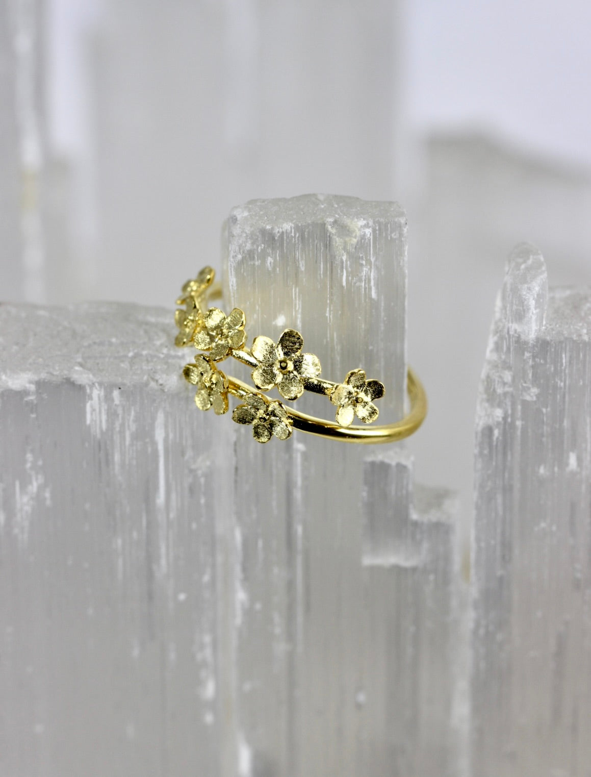 Gold Flower Ring