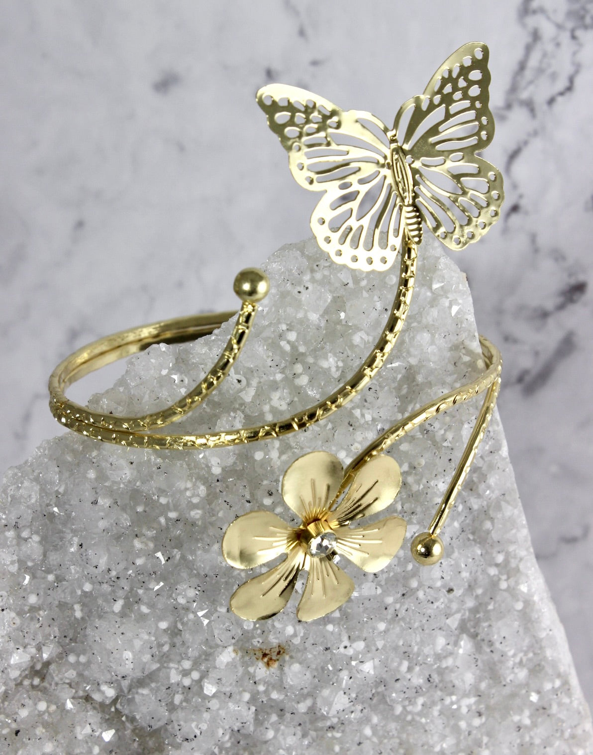 Butterfly Flower Arm Cuff