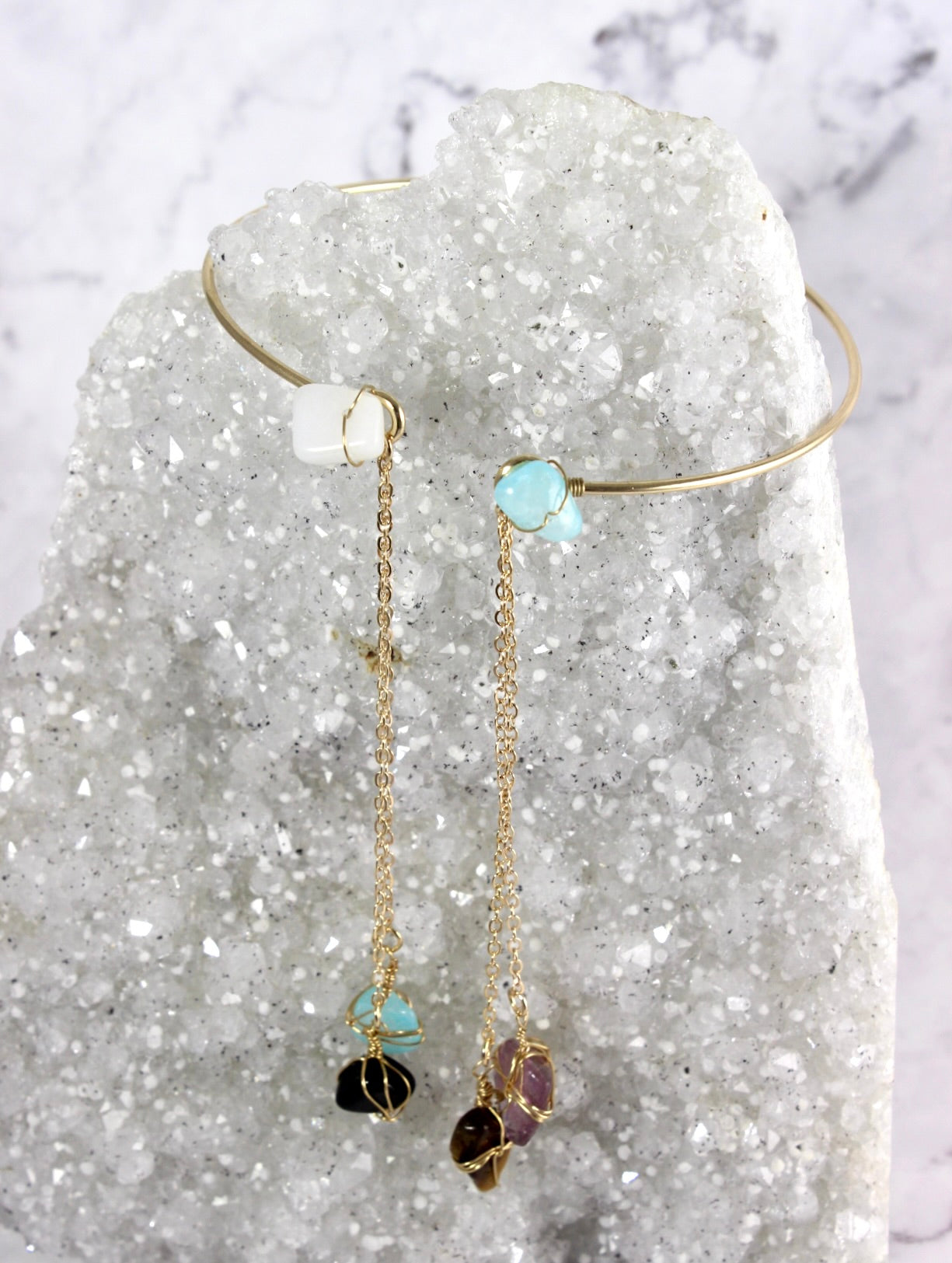 Gemstone Arm Cuff