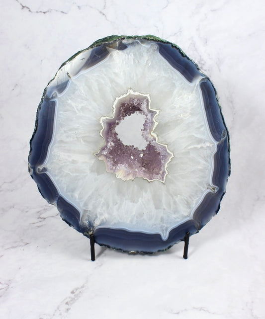 Ametyst Geode Slice