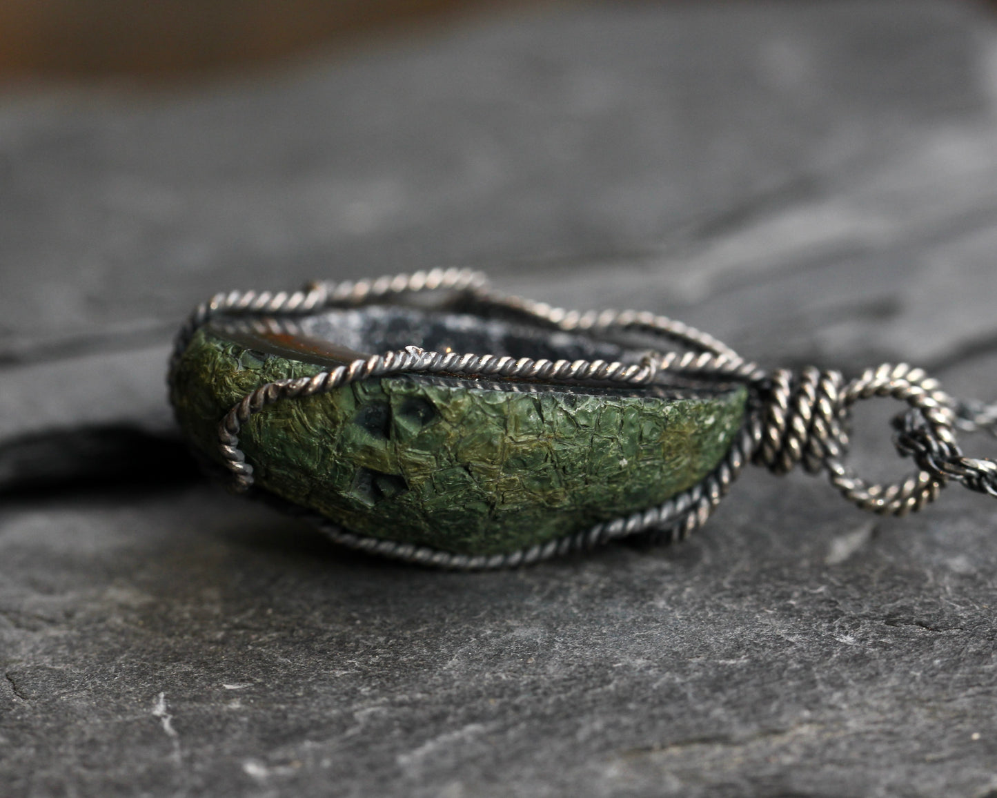 Tobasco Geode Pendant Necklace