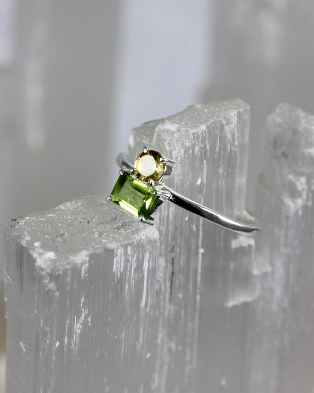Peridot Gemstone Rings