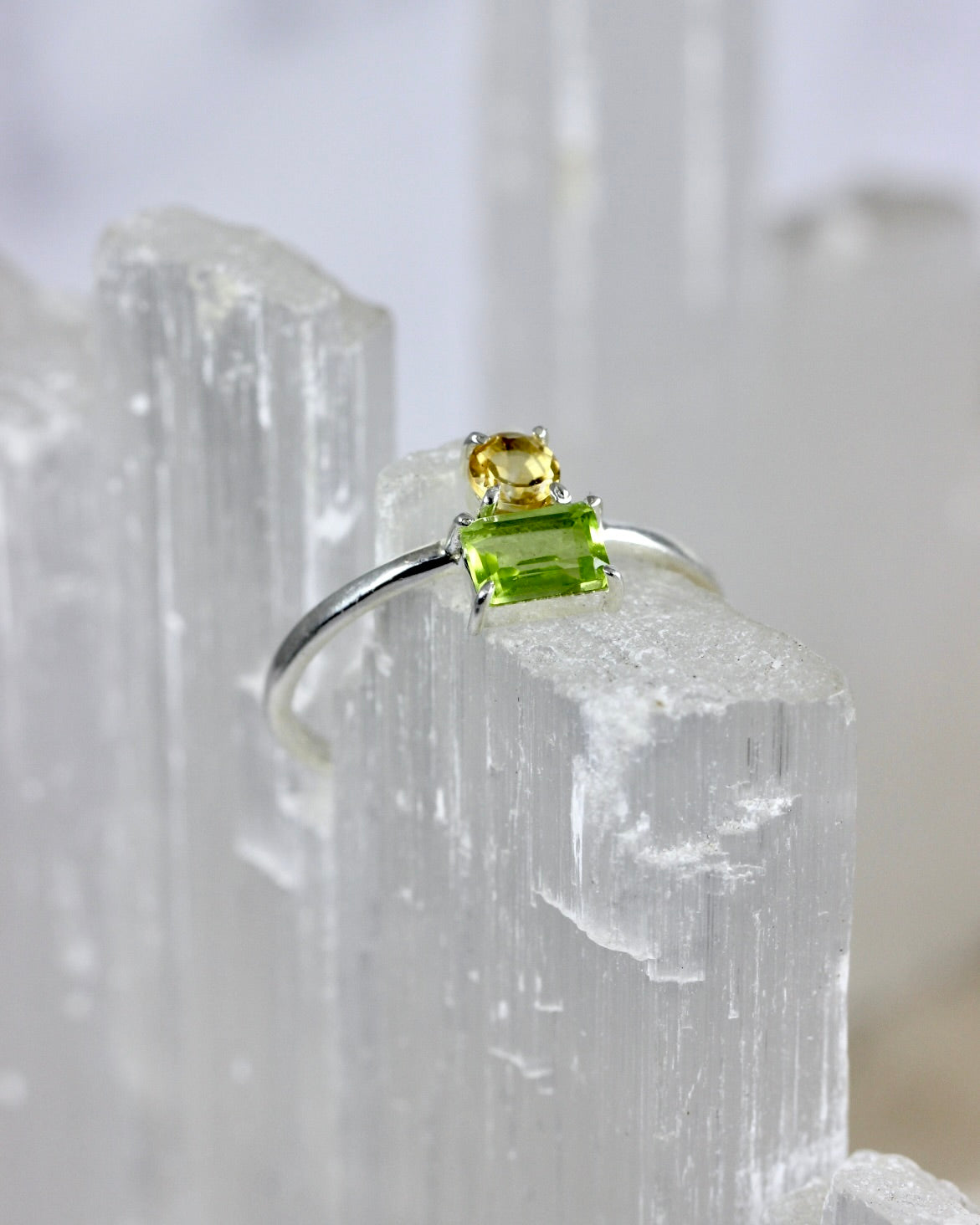 Peridot Gemstone Rings