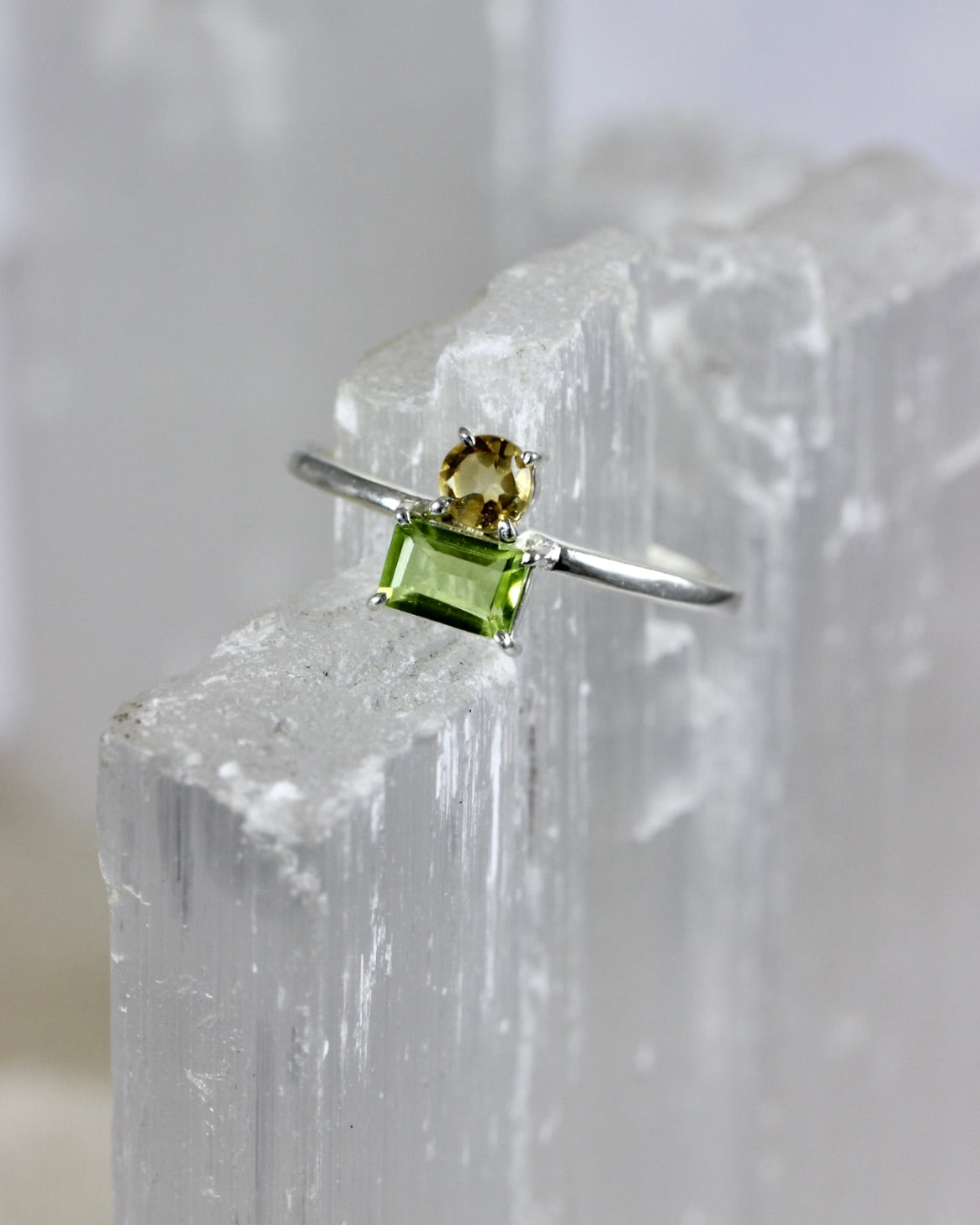 Peridot Gemstone Rings