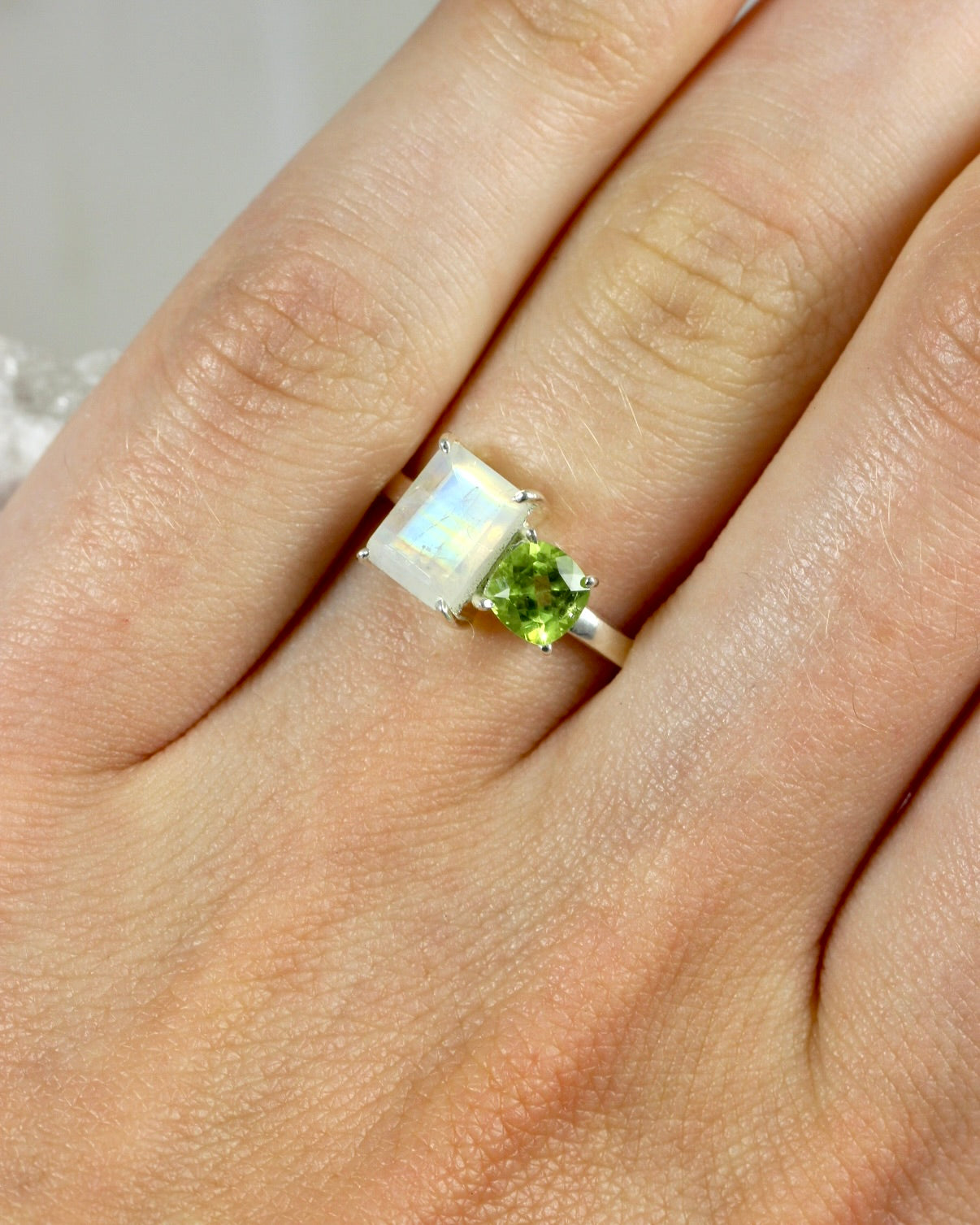 Peridot Gemstone Rings