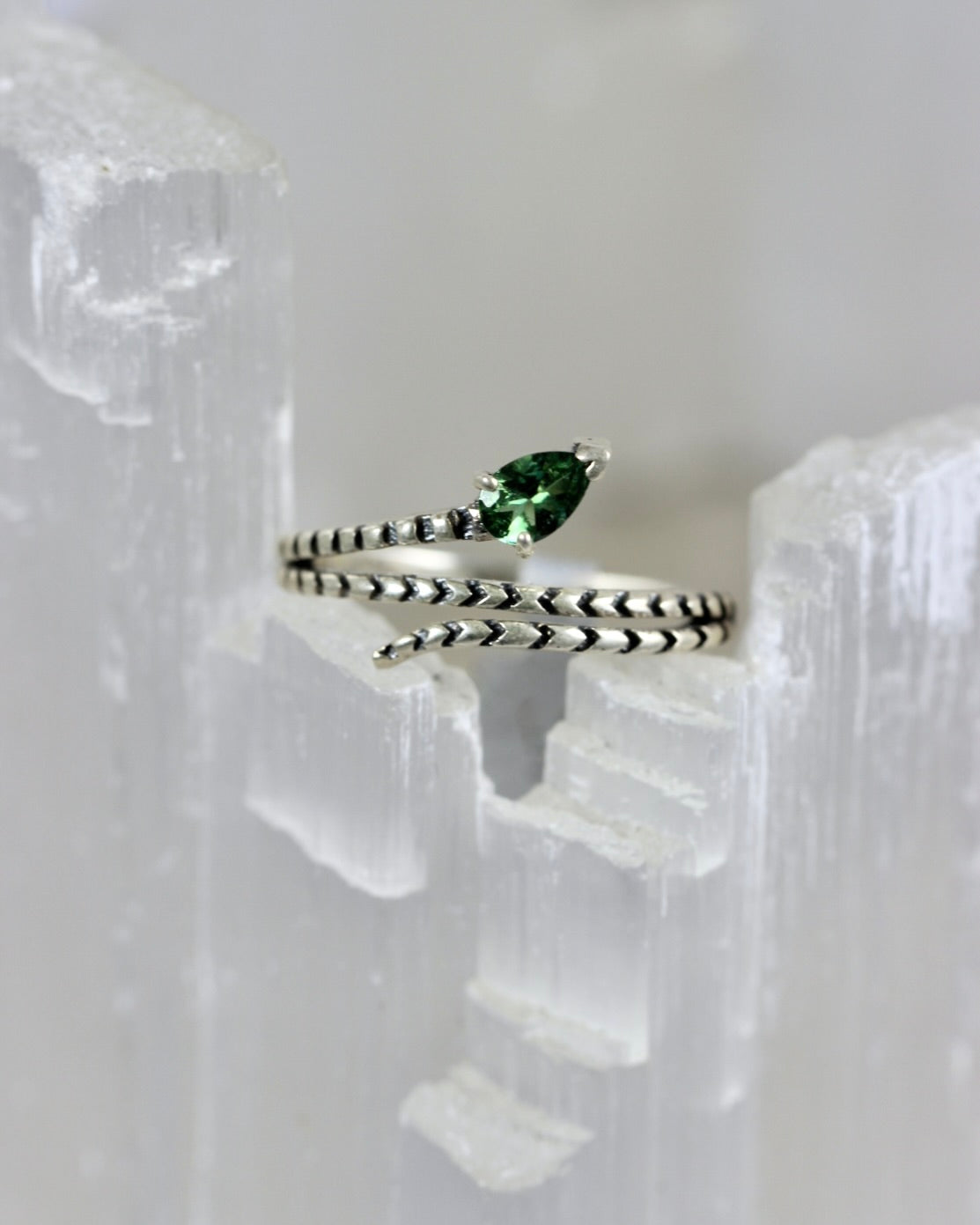 Coiled Snake Rings