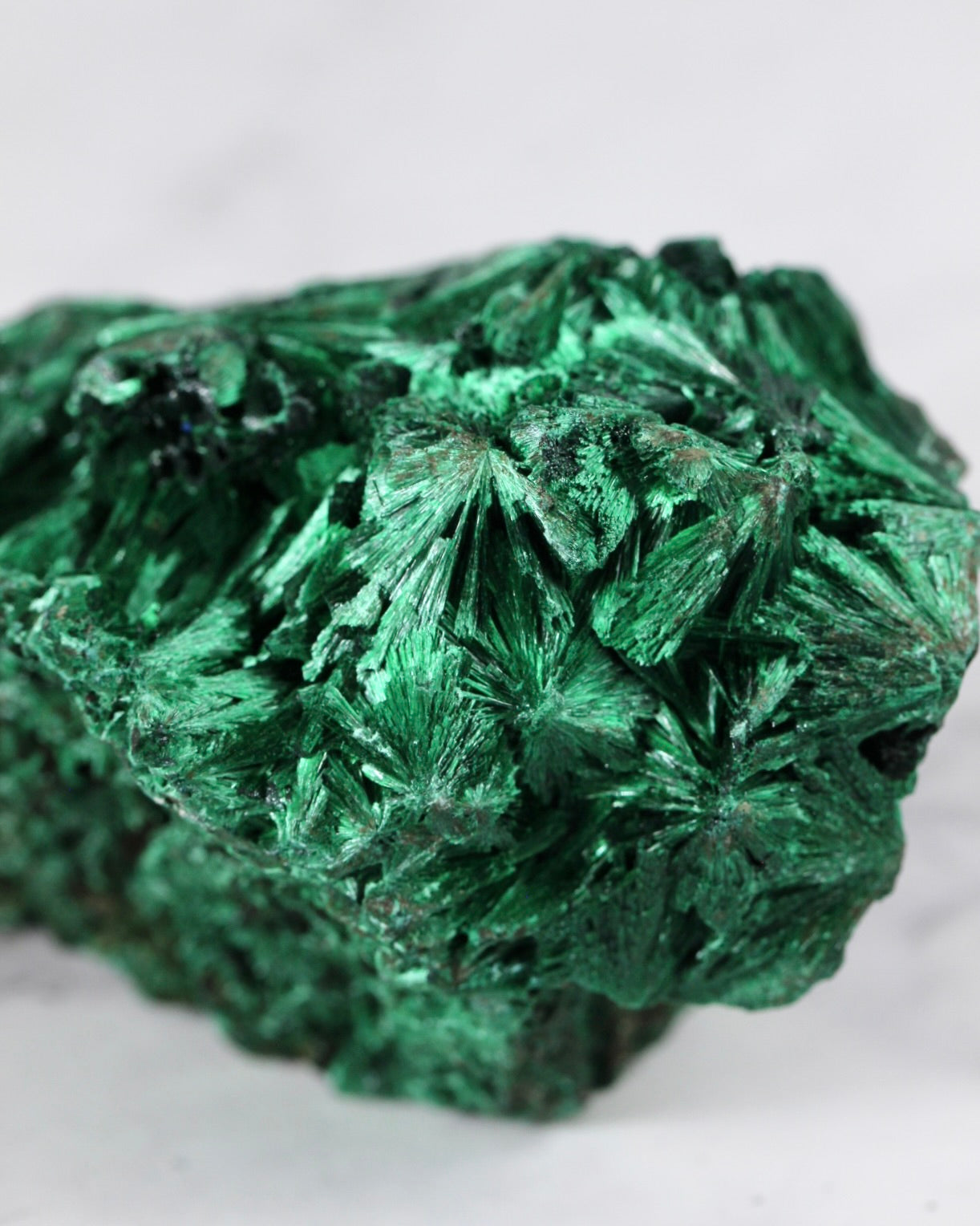 Fibrous Malachite Specimen